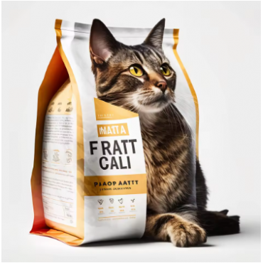 1.5kg 1.8kg 2kg Custom Design Flat Bottom Stand up Pouch with Side Gusset Bag for Dog Pet Cat Food P