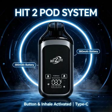 HIT 2 PODS disposbale vape device for more flavors