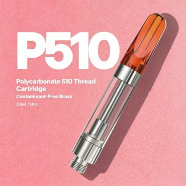 P510 G5  0.5ml/1.0ml vape cartridge for distillate/resin/rosin oil.