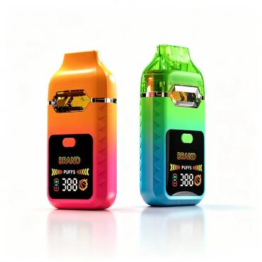 1g/1.25g/2g Cool design with big smart screen disposable vape device for distillate/resin/rosin oil